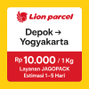 ongkos kirim lion parcel depok yogyakarta 10000